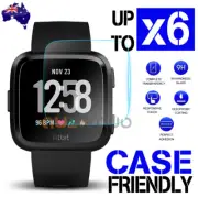 2x/4x/6x Tempered Glass Screen Protector For Fitbit Versa/ Versa Lite