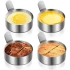 Baking With Handle Round Pancake Shaper Egg Frying Mold Egg Ring Omelette Mould