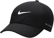 Nike Dri-FIT ADV Club Unstructured Swoosh Golf Hat (Black) Unisex Size Small/Medium, Black
