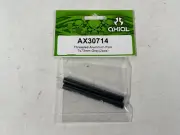 Axial Threaded Aluminum Pipe 7x73mm Grey (2) AX30714