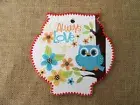 5X Owl Trivet Placemat Tablemat Decorative Plate Pot Holder -Red