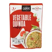 Kitchen & Love Vegetable Quinoa Medley, Pre Cooked, Microwave Ready Pouch