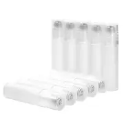 10 Packs 5ml Empty Roll On Liquid Refill Bottles for Essential Perfume Cream