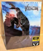 VENOM 4K UHD + 3D + 2D Blu-Ray Filmarena FAC #113 Ed. #3 Fullslip XL STEELBOOK