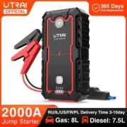 Power Bank 2000A Jump Starter Portable Charger Car Booster 12V Auto Starting