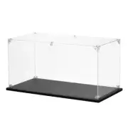 Acrylic Display Case, 15.8"x8"x8" Clear Display Box Assemble Dustproof