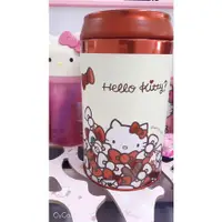 在飛比找蝦皮購物優惠-Hello Kitty 無嘴貓 凱蒂貓 圓桶型 紅色 鐵桶 