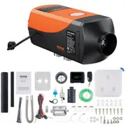 VEVOR Diesel Air Heater, 12V 5KW Diesel Heater with Remote Control and LCD Display, 10L Fuel Tank Diesel Parking Heater, Rapid Heating for RV Trailer