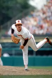 Scott Mcgregor Of The Baltimore Orioles 1980 Baseball Photo 13