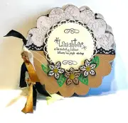 Handmade, LAUGHTER Scrapbook Mini Photo Album Special Edition FREE Shipping