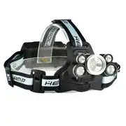 XANES 2409-B 1700LM Telescopic Zoom 18650 USB Rechargeable 5 Modes Headlamp with SOS Help Whistle 31 YELLOW