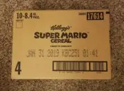 Kellog's SUPER MARIO ODYSSEY CEREAL Limited Edition Nintendo Amiibo Case of 10