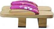 [DYZANOROKY] Women's Two-tooth Clogs, Sandals, Slippers, For Yukata, Paulownia Clogs, Core Painless, Balance, Yukata, Kimono, Japanese Accessories, Men's, Women's, Thick Soles, Walks, Travel, Hot