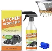 Kitchen Degreasing Foam Cleaner, Kitchen Cleaner Spray Degreaser, All Purpose Bubble Clean Foam Spray, for Range Hood, Oven, Pots (1PC)