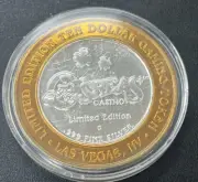 $10 O'Sheas Casino Limited Edition .999 Silver Casino Token In Plastic Capsule