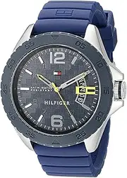 [Tommy Hilfiger] Cody Blue Silicone Blue Dial Men's Watch