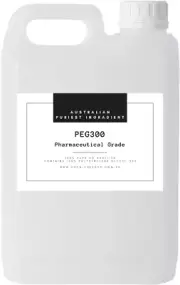 PEG300 Polyethylene glycol 300 100% Pure Pharmaceutical Grade