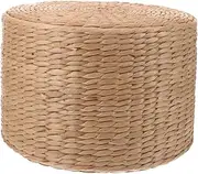 GAROZATION Handwoven Boys and Girls Foot Stool Step Stool for Garden Outdoor Decor Small Chair