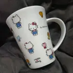 正版 授權 三麗鷗 HELLO KITTY 凱蒂貓 背影 剪影 陶瓷 猴子 動物 白色 馬克杯 陶瓷杯 杯子