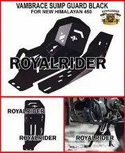 "VAMBRACE SUMP GUARD, BLACK" FIT FOR ROYAL ENFIELD NEW HIMALAYAN 450 (for: Royal Enfield)