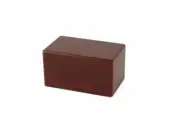 Cherry Box Keepsake/Petite Funeral Cremation Urn for Ashes, 25 Cubic Inches