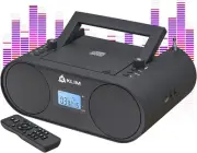 KLIM Boombox B4 CD Player Radio Stereo w/ Remote Control Bluetooth