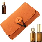 [Obesntln] Oil Bottle Storage Bag, Oil Travel Bag - Felt Carrying Bag for Storing Skin Oil - Portable Skincare Oil Organiser Case for Indoor and Outdoor Use
