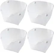 4Pcs Outdoor Folding Bowls,Collapsible Bowl,Portable Lightweight Multi-Purpose Combo Set,Food Grade Material for Outdoor Activities, Hiking, Picnics, and Family Gatherings (Bowl)