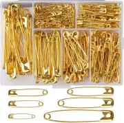 250 Pieces 6 Sizes Safety Pins Large and Small Safety Pins Durable