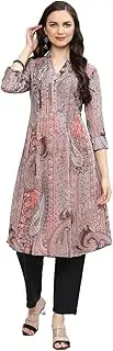 [BIBA] Women's Polyester Regular Fit Tunic Tunic