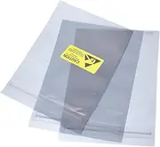 uxcell Anti Static Bags Shielding Bag 50pcs 5x7inch(13x18cm) Resealable with Labels for Hard Drive HDD SSD PCB Board