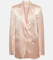 [Sportmax] Sportmax Volante satin blazer UK 10 pink