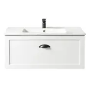 CIBO 900mm White Windsor Wall Hung Vanity