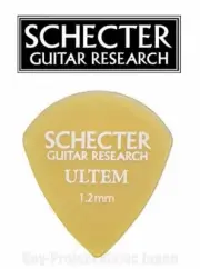 SCHECTER SPJ-12-UL 1.2mm Ultem Guitar Pick x 6, 12 or 24 picks New