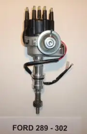 SMALL BLOCK FORD 289-302 BLACK Small HEI Distributor-Ready to Run-electronic