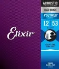 Elixir 11050 Polyweb 80/20 Bronze Light Acoustic Guitar Strings (12-53)