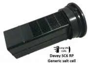 Davey SC6 RP salt cell chlorinator electrode pool water generic