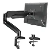 MOUNTUP Single Monitor Desk Mount, Adjustable Gas Spring Monitor Arm Black