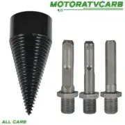 ALL-CARB 42mm High Speed Firewood Drill Bit Wood Log Splitter Screw Cone Driver