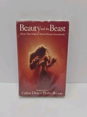 Beauty and The Beast by Celine Dion & Peabo Bryson (Cassette, 1991) New Sealed