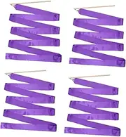 OHPHCALL 4pcs Performance Streamers for Gymnastics and Dance Ribbons High Toughness Ribbons for Artistic Suitable for Adults