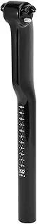 X AUTOHAUX Bike Seat Posts Height Adjustable Bike Saddle Post Seat Tube Gloss Black 1 Pc 31.6x350mm Carbon Fiber