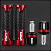 grip motorbike hand grips 7/8 22mm anti slip scoot For Hon@&da CB1000R CB1000 R CB 1000R 2008-2024 2023 2010 2011 2012 2013 Motorcycle Handlebar Grips Handle Bar Grip Ends Plug Cap(124)
