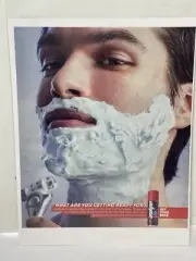 Edge Shaving Gel Print Ad Poster Art PROMO Official Clipping Advert
