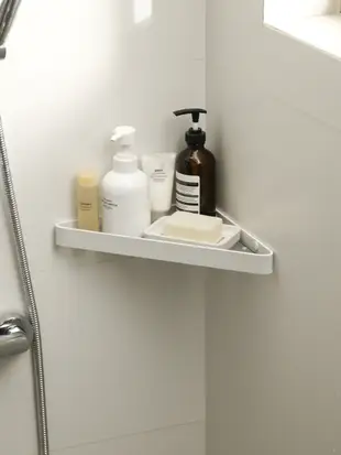 日式風格純色家用浴室簡約陽臺託盤雙層肥皂盒 (8.4折)