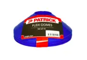 FOOTBALL PATRICK FLEXI TRAINING CONES SET OF 10 (CHOICE OF 6 COLOURS)