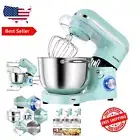 6.5QT Tilt-Head Stand Mixer with 660W Motor – Elegant Blue Kitchen Essential