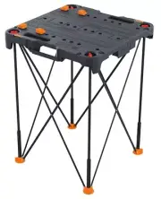 NEW WORX WX066 SideKick Foldable Portable Workbench Table - 24" x 24" - Black