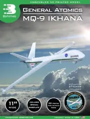 General Atomics MQ-9 IKHANA NASA Aircraft Drone High-altitude reconnaissance