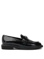 [Halmanera] Halmanera-Glossy Leather Loafers Loafers & Slippers Nero-Donna 38